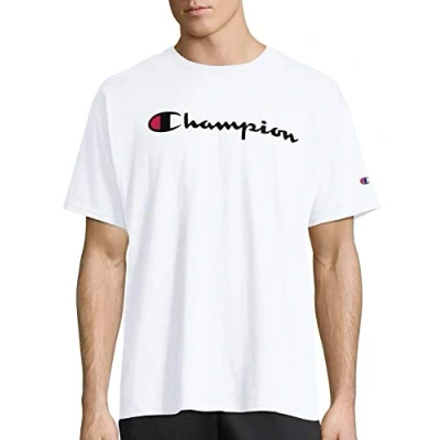Abbildung von Champion Herren Classic Jersey Graphic T shirt Shirt, Weiß 2, XL EU