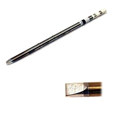Abbildung von Hakko T15 D52 Lötkolbenspitze, Meißelform, 5,2 mm x 7 8 mm, für FM 2027 / 2028 Silber