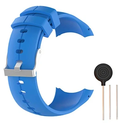Abbildung von Waekethy Armband für Suunto Spartan Ultra, Weich Silikon Armbänder Einstellbar Sport Ersatzarmband Kompatibel mit Ultra Frauen Männer