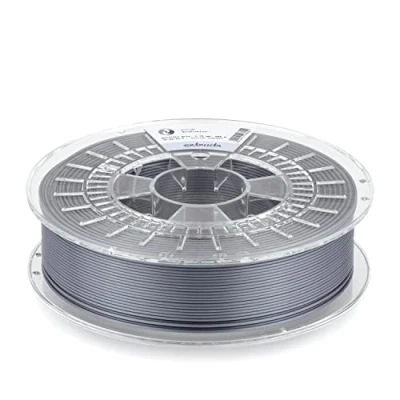 Abbildung von extrudr® BioFusion ø1.75mm (800gr) &#039;METALLIC GREY/GRAU&#039; 3D Drucker Filament Made in Austria