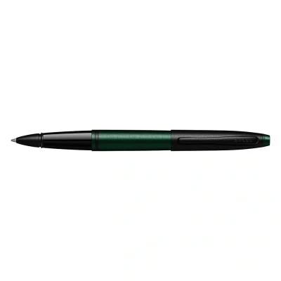 Abbildung von Cross Calais Matte Green &amp; Black Lacquer RB Kostenlose Gravur