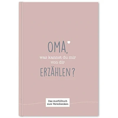 Abbildung von Cupcakes &amp; Kisses® Oma was kannst du erzählen I Buch zum ausfüllen Geschenke für Tolles Geschenk deine Geburtstag oder Weihnachten