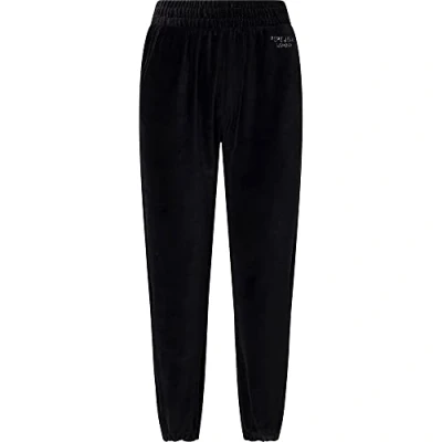 Abbildung von Pepe Jeans Damen Cora Pants Mit Löchern, Schwarz (Black), M