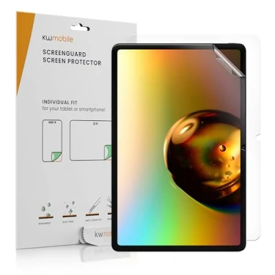 Abbildung von kwmobile 2X Schutzfolie kompatibel mit Xiaomi Redmi Pad Pro Folie klar Full Screen Tablet