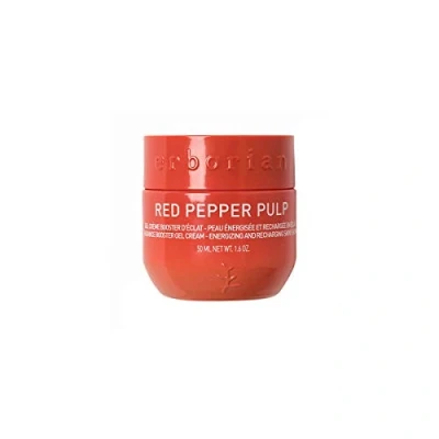 Abbildung von Erborian Red Pepper Pulp Feuchtigkeitscreme mit Chili Extrakt gegen Falten Belebendes Gel für einen Strahlenden Teint Koreanische Pflege 50 ml