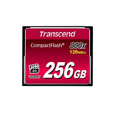 Abbildung von Transcend 256GB CompactFlash 800 Speicherkarte TS256GCF800