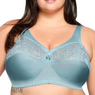 Abbildung von Glamorise Magic Lift Soft Cup, Übergröße, mit Schulter Komfort,Gletscher,110H