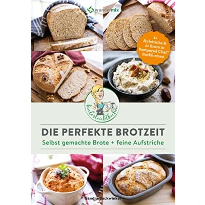 Abbildung von Die perfekte Brotzeit Selbst gemachte Brote + feine Aufstriche von Kinderleichtkochen: 21 und 11 in Backformen Pampered Chef®