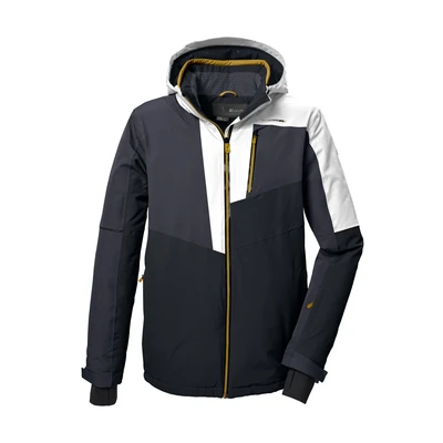 Abbildung von killtec Herren Skijacke/Funktionsjacke mit abzippbarer Kapuze und Schneefang KSW 76 MN SKI JCKT, cloud grey, XXL, 41964 000