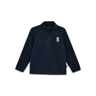 Abbildung von LEGO kidswear Sinclair 702 Fleecepullover für Kinder, Größe: 140, Dark navy