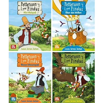 Abbildung von Nelson Mini Bücher: Pettersson und Findus 5 8: 24 Bücher im Display (Nelson Ein großer Spaß kleinen Format)
