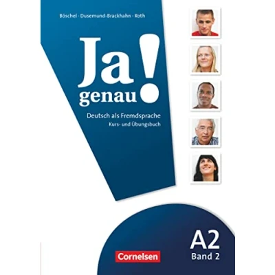 Abbildung von Ja genau! Deutsch als Fremdsprache A2: Band 2: Kurs und Übungsbuch mit Lösungsbeileger Audio CD