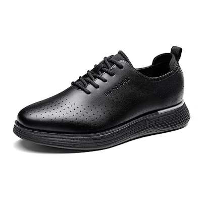 Abbildung von Bruno Marc Herren Anzugschuhe lässige Schnürschuhe Business Sport Schuhe Moderne Klassische dresssporty,Size 46,Schwarz,SBOX2318M