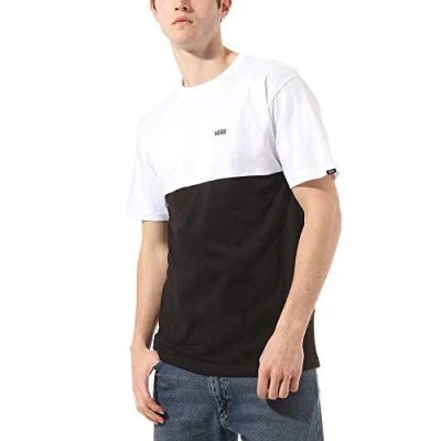 Abbildung von Vans MN Colorblock TEE Tshirt print, Herren, Größe: XL, White
