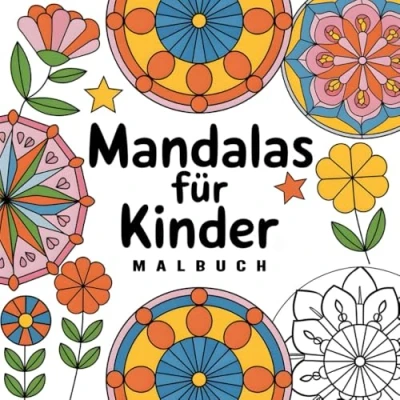 Abbildung von Mandalas für Kinder: Tolles Mandala Malbuch (Kinder Malbücher)