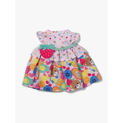 Abbildung von Baby Born Puppenkleidung »Kleid Früchte, 43 cm«, mit Kleiderbügel