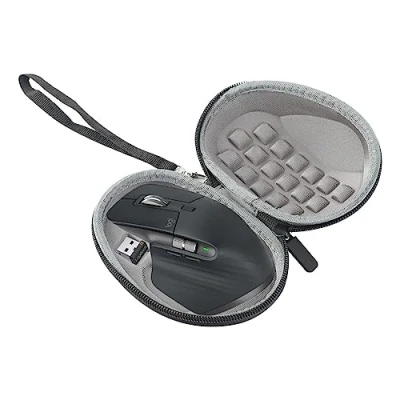 Abbildung von VOLOHAS Hartschalentasche für Logitech MX Master/Master 2S / Master 3/Master 3S Maus ohne Kabel (Schwarz 3S)