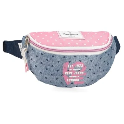 Abbildung von Pepe Jeans Joumma Bags Noni Denim Rucksack mit Doppelfach, Mehrfarbig, 32 x 44 22 cm, Polyester, 25,81 l, bunt, doppeltem Fach