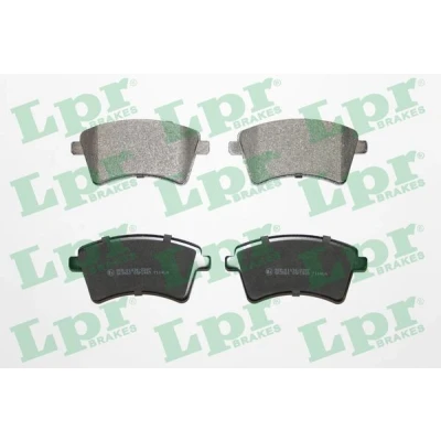 Abbildung von LPR 05P1465 Bremsbelagsatz RENAULT: Kangoo II Express, / Grand Kangoo, Be Bop