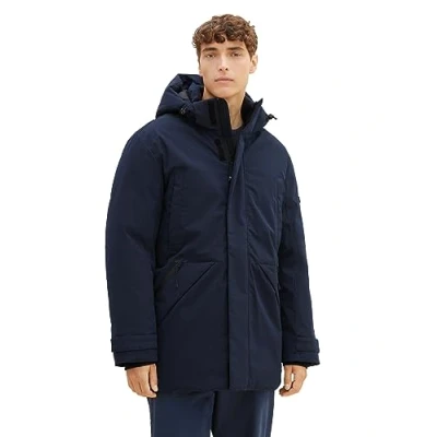 Abbildung von TOM Tailor Denim Wintermantel, Herren, Größe: XXL, Sky captain blue