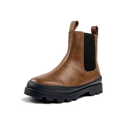 Abbildung von Camper Brutus KIDS Stiefelette für Kinder, Größe: 38, Medium brown Schuhe