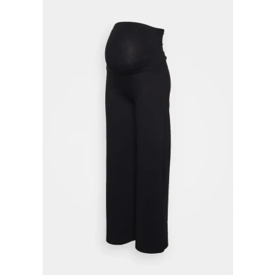 Abbildung von ONLY Maternity Olmfever WIDE Pants Stoffhose, Damen, Größe: XL, Black