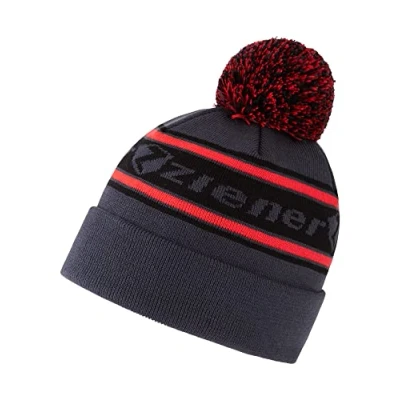 Abbildung von Ziener Unisex Ibunki Bommel M tze gestrickt warm, ombre, Einheitsgröße EU