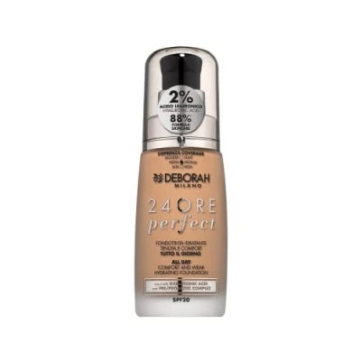 Abbildung von Deborah Milano 24 Stunden Flüssigkeitsfoundation Perfect Feuchtigkeitsspendende SPF 20, N.1 Fair, 30,0 ml
