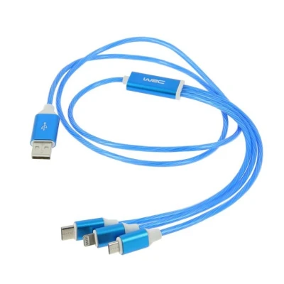 Abbildung von WRC 007271 USB Ladekabel Blau Schachtel