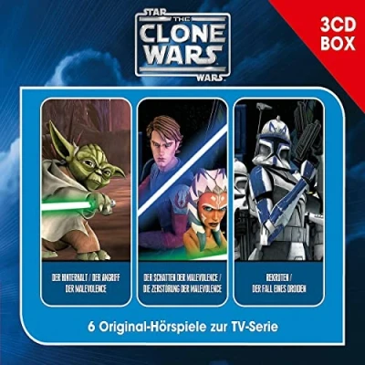 Abbildung von The Clone Wars 3 CD Hörspielbox Vol.1