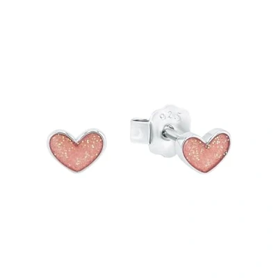 Abbildung von Prinzessin Lillifee Herzen EMA Ohrringe für Kinder, Größe: One Size, Rosa