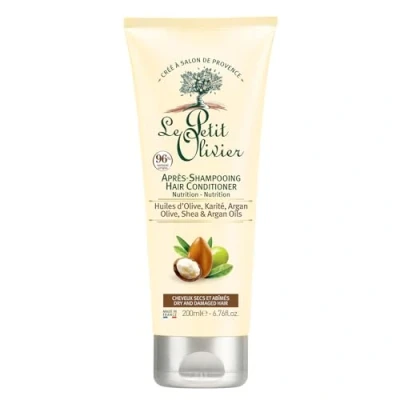 Abbildung von LE PETIT OLIVIER Pflegeshampoo Nutrition Olivenöle, Shea &amp; Argan nährt, repariert schützt trockenes geschädigtes Haar ohne Silikon Sulfate 200 ml