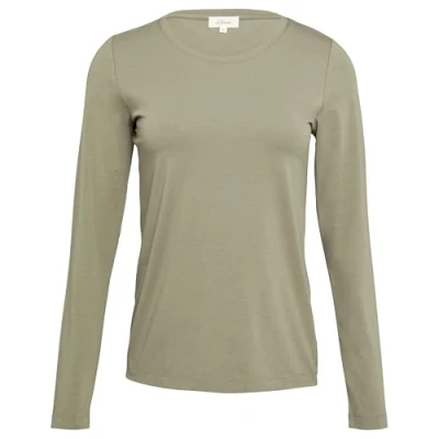 Abbildung von s.Oliver Langarmshirt, Slim Fit
