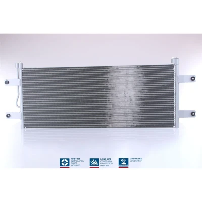 Abbildung von NISSENS 940264 Klimakondensator ohne Trockner Aluminium 888 R 134a