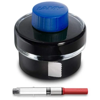 Abbildung von Lamy T52 Tinte blau, löschbar 50 ml (Tinte + Konverter Z28)