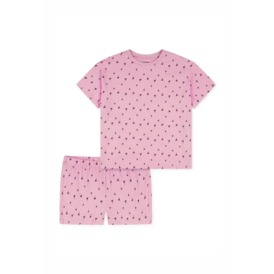 Abbildung von Schiesser Set Nachtwäsche für Kinder, Größe: 140, Powder pink