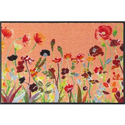 Abbildung von wash+dry Fußmatte, Wildflowers 50x75 cm, innen und außen, waschbar