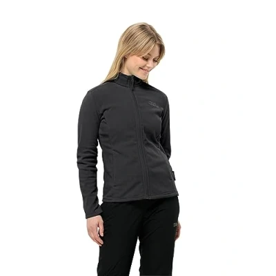 Abbildung von Jack Wolfskin Taunus FZ W Fleecejacke, Damen, Größe: XXL, Black