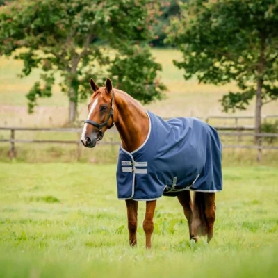 Abbildung von Horseware Regendecke Amigo Ripstop 900 Original 50g Marineblau/Grau