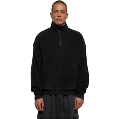 Abbildung von Urban Classics Basic Polar Fleecepullover, Herren, Größe: XL, Black