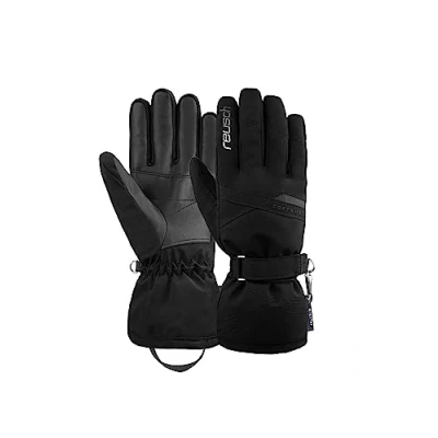 Abbildung von Reusch Helena Fingerhandschuh, Damen, Größe: 7, Black silver
