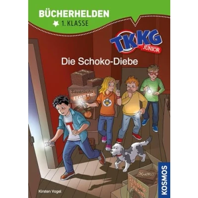 Abbildung von TKKG Junior, Bücherhelden 1. Klasse, Die Schoko Diebe: Erstleser Kinder ab 6 Jahre