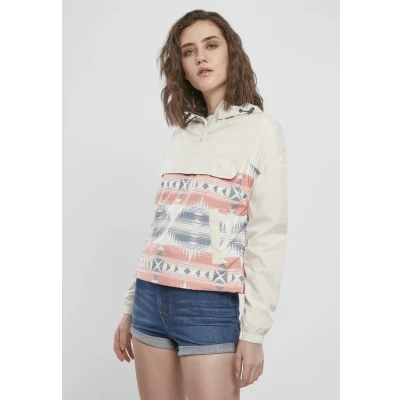 Abbildung von Urban Classics Windbreaker, Damen, Größe: Small, Offwhite/summerinka