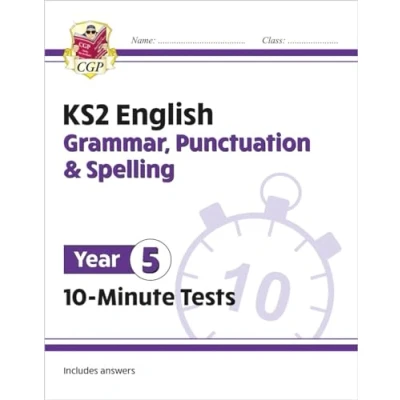 Abbildung von KS2 Year 5 English 10 Minute Tests: Grammar, Punctuation &amp; Spelling (CGP English)