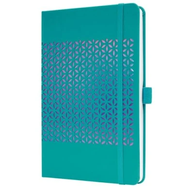 Abbildung von SIGEL J5215 Wochenkalender Jolie 2025, ca. A5, blau, Hardcover mit samtig weicher Oberfläche, Gummiband, Stiftschlaufe, Einstecktasche, 174 S., vegan, aus nachhaltigem Papier, Terminplaner