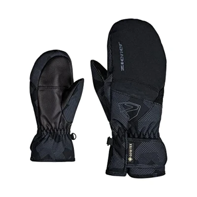 Abbildung von Ziener Kinder Levin GTX Mitten Junior Ski fäustling/Wintersport Wasserdicht, Atmungsaktiv, Black.Gray Ink camo, 4