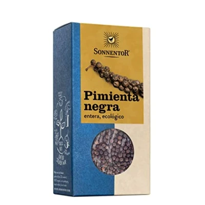 Abbildung von Sonnentor Bio Schwarzer Pfeffer, ganz, 55 g