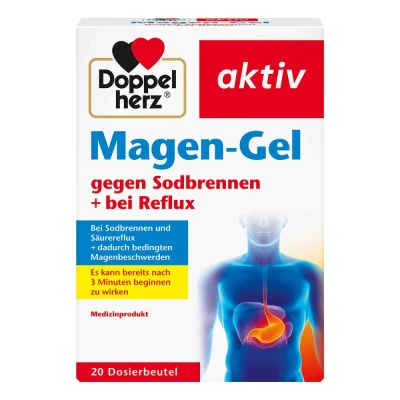 Abbildung von Doppelherz Magen Gel gegen Sodbrennen + bei Reflux