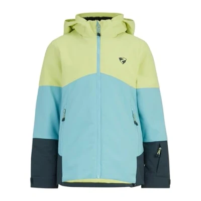 Abbildung von Ziener Kinder AMAJA Ski Jacke/Winterjacke warm, atmungsaktiv, wasserdicht, lime light, 176