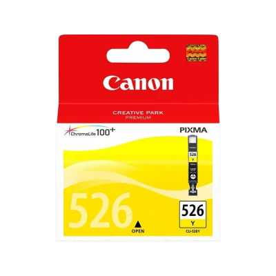 Abbildung von Canon Originaltinte CLI 526 Y, Größe Standard, Gelb, Recyclebare Verpackung